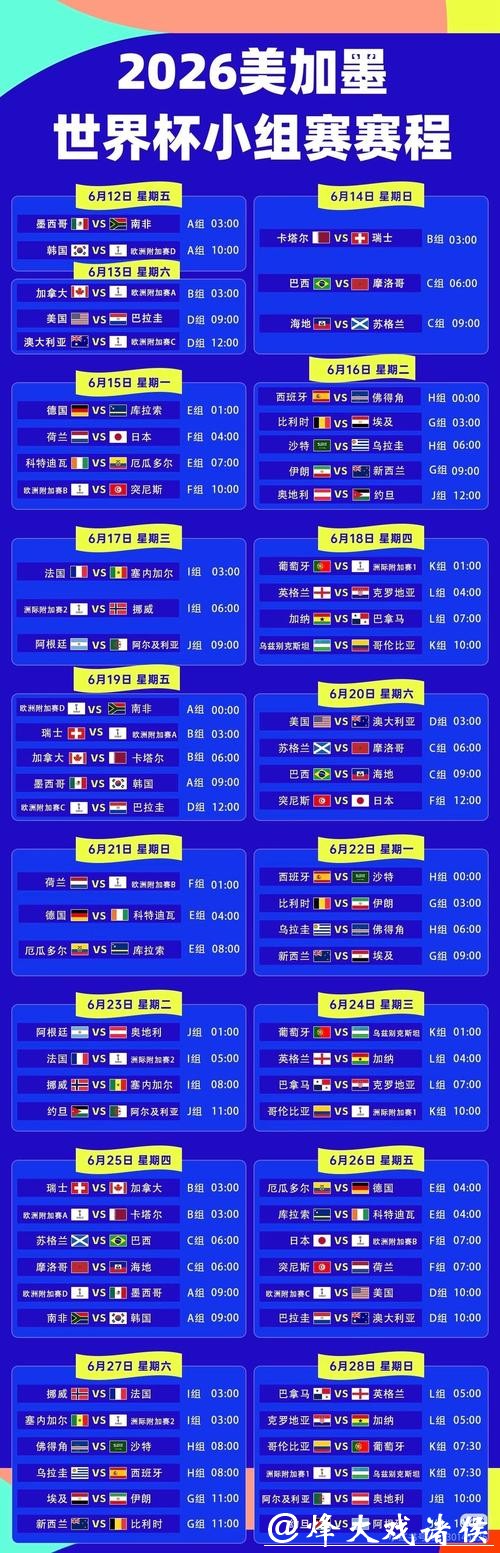 2026世界杯直播全程高清解析